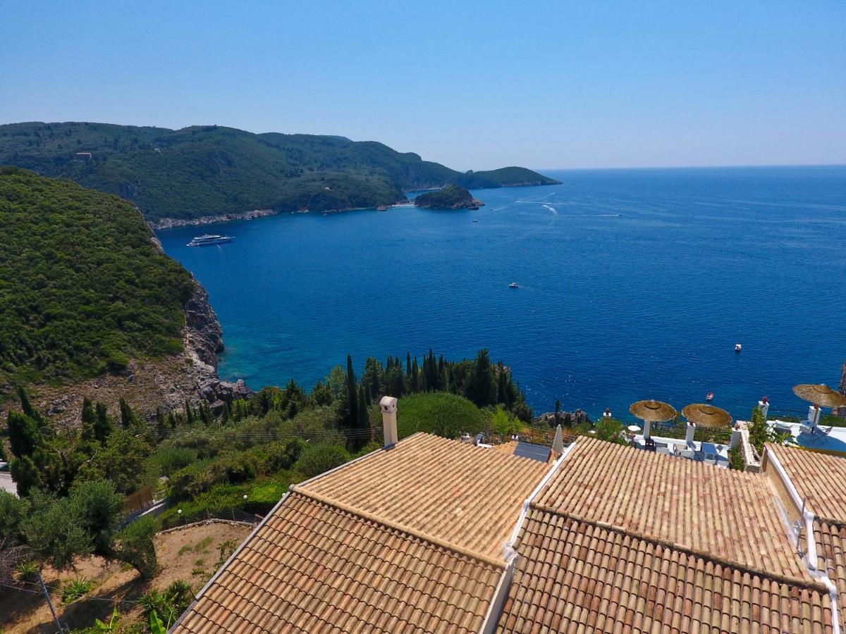 Elysium Apartments Corfu Палеокастрица Экстерьер фото